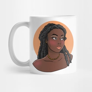 Regal Black Woman Mug